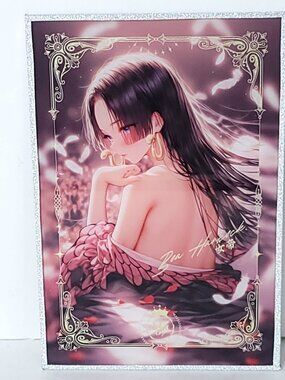 Boa Over Shoulder  Waifu Card Anime Girl Wall Art Oversized Board A5